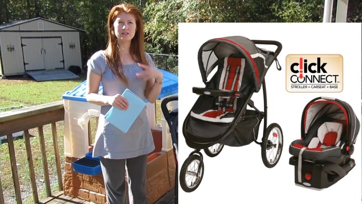 Graco FastAction Fold Jogger Travel System - 1